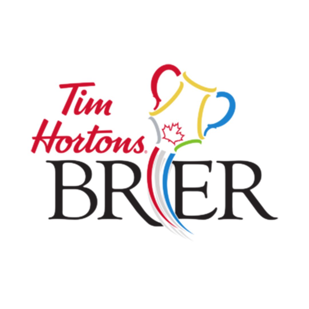 A logo of tim hortons brier